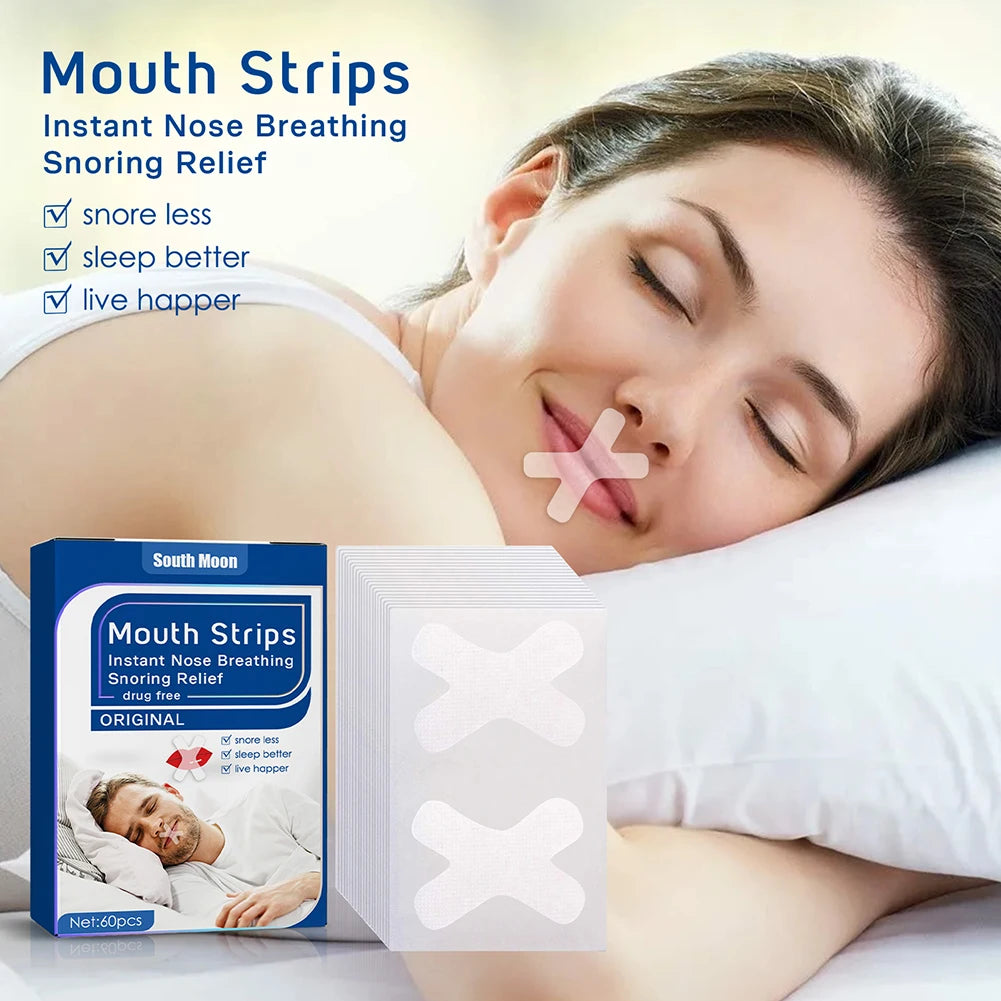 TONETAPE - Mouth Tape for Nose Breathing (60Pcs)