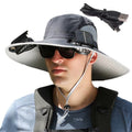 BreezeGuard™ Solar Fan Hat – Cool Comfort Under the Sun